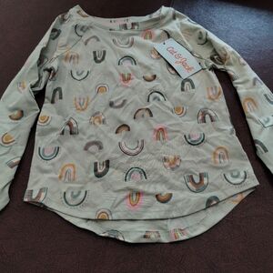 Girls Cat & Jack sz 3t rainbow shirt